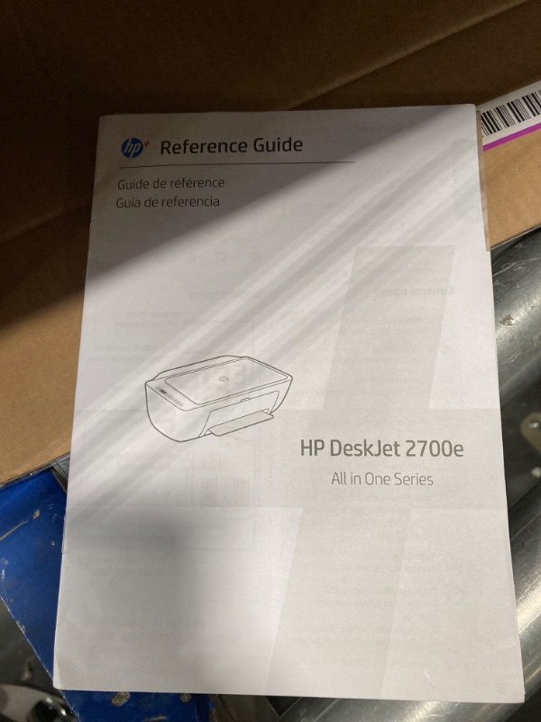 Photo 7 of HP DeskJet 27 Series All-in-One Color Inkjet Printer, Print Copy Scan, Mobile Printing, Wireless USB Connectivity, Up to 4800 x 1200 DPI, Up to 7 ISO PPM, Gray, with MTC Printer Cable