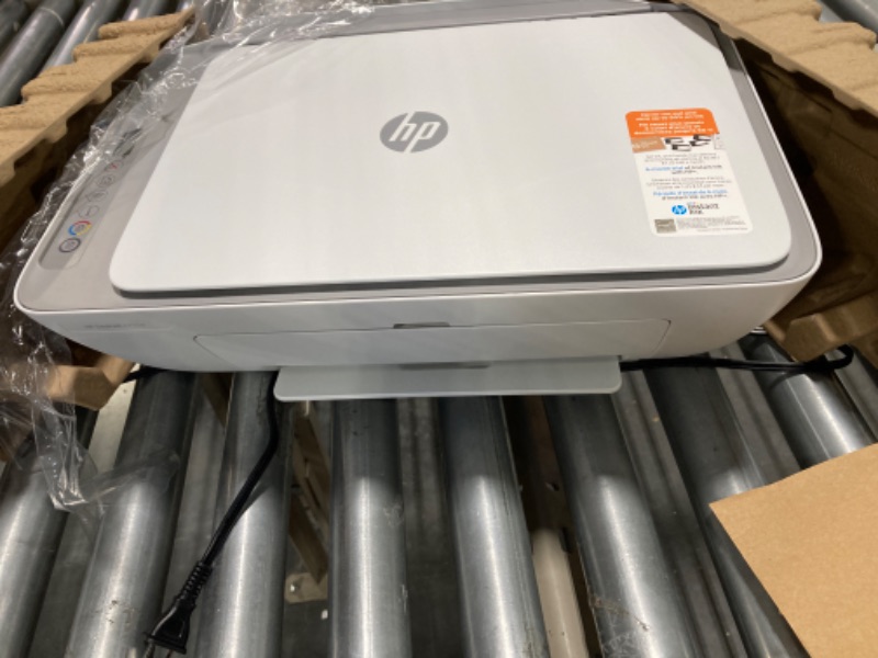 Photo 5 of HP DeskJet 27 Series All-in-One Color Inkjet Printer, Print Copy Scan, Mobile Printing, Wireless USB Connectivity, Up to 4800 x 1200 DPI, Up to 7 ISO PPM, Gray, with MTC Printer Cable