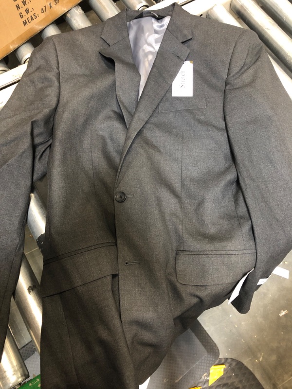 Photo 2 of Haggar Mens Gray Heather Blazer 42 Long - All
