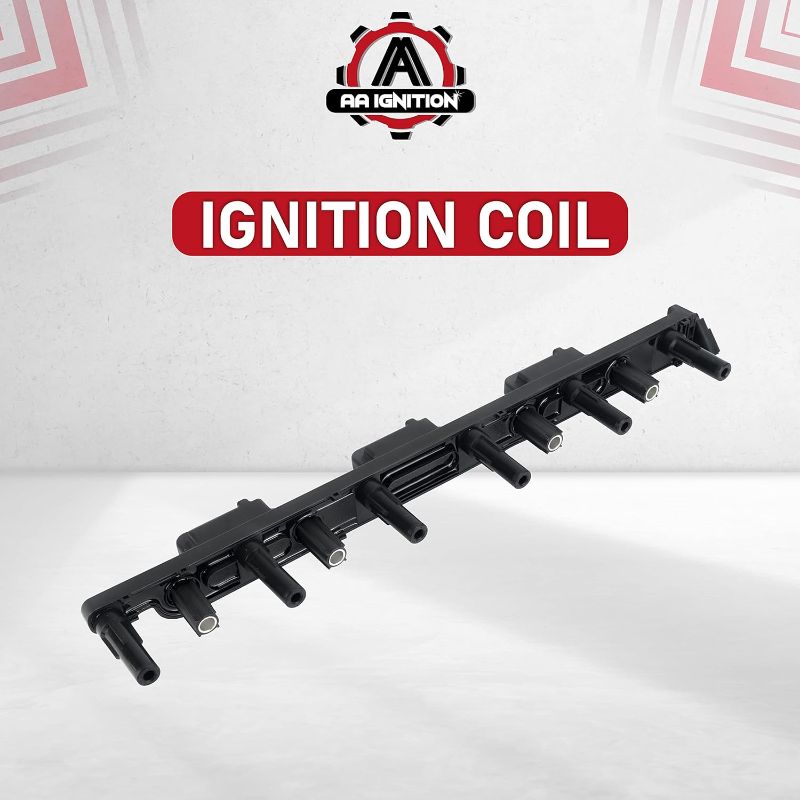 Photo 1 of ***not exact**
Ignition Coil Pack - Compatible with Jeep Vehicles - Grand Cherokee 4.0L, Cherokee, Wrangler, TJ - Replaces 56041476AB, 56041476AA - Years 2000, 2001, 2002, 2003, 2004
