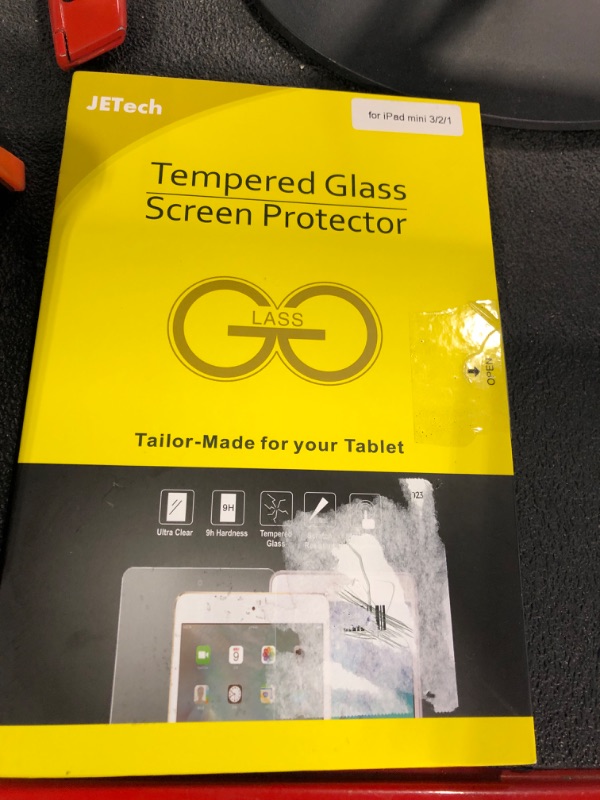 Photo 2 of JETech Screen Protector for iPad 9/8/7 (10.2-Inch, 2021/2020/2019 Model), iPad Air 3 (10.5-Inch, 2019) and iPad Pro 10.5 (2017), Tempered Glass Film, 2-Pack