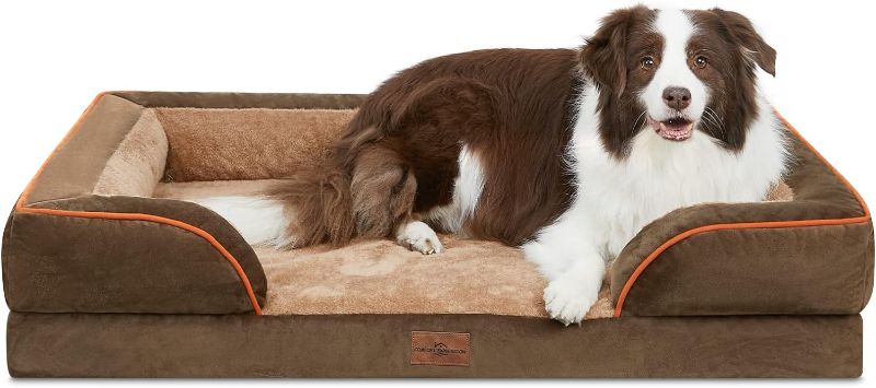 Photo 1 of Comfort XL Dog Bed With Removable Washable Cover and Zipper for Large and Extra Large Dogs