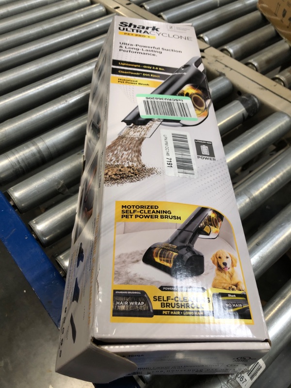 Photo 1 of Shark UltraCyclone Pet Pro+ Cordless Handheld Vacuum - Black