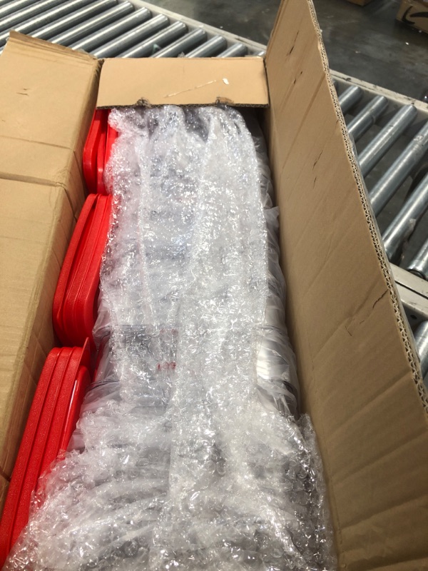 Photo 1 of Ziliny 10 Sets Commercial Food Storage Containers with Lids 6 Qt Square Polycarbonate Containers with Scale Clear Airtight Cereal Storage Containers for Pantry Home Restaurant