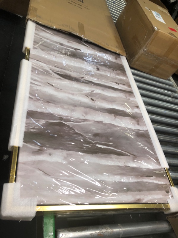 Photo 1 of Large White Birch Trees Picture Wall Art Landscape Forest Wall Painting for Living Room Bedroom Office Home Decor 28x56 inches Artwork-WKF-117-LL 28x56inches