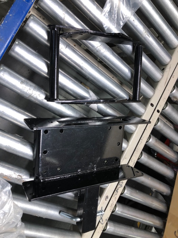 Photo 1 of 10" x 4 1/2" Cradle Winch Mounting Plate Winch Mount Recovery Winches Bumper 2'' Hitch Receiver 15000 Lb Capacity