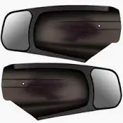 Photo 1 of **USED NEEDS NEW MIRRIOR** Towing Mirrors Compatible with 2014 2015 2016 2017 2018 Chevy Silverado GMC Sierra 1500 2500 HD 3500 HD with Power Glass LED Arrow Turn Signal Backup Lamp Running Light Heated Extendable Pair Set
