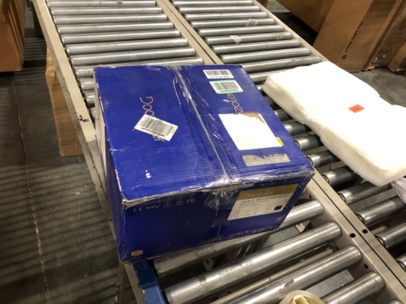 Photo 1 of Thermostatic Shower System with Body Jets,12 Inch Smart Full Body Shower System with Handheld,Ceiling Mount Overhead Rain Shower System with Bluetooth Music 64 Colours, Matte Black ***USED**** 