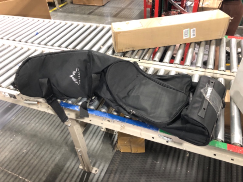 Photo 1 of Himal Outdoors Soft-Sided Golf Travel Bag - Heavy Duty 600D Polyester Oxford Wear-Resistant, Excellent Zipper Universal Size with Wheels