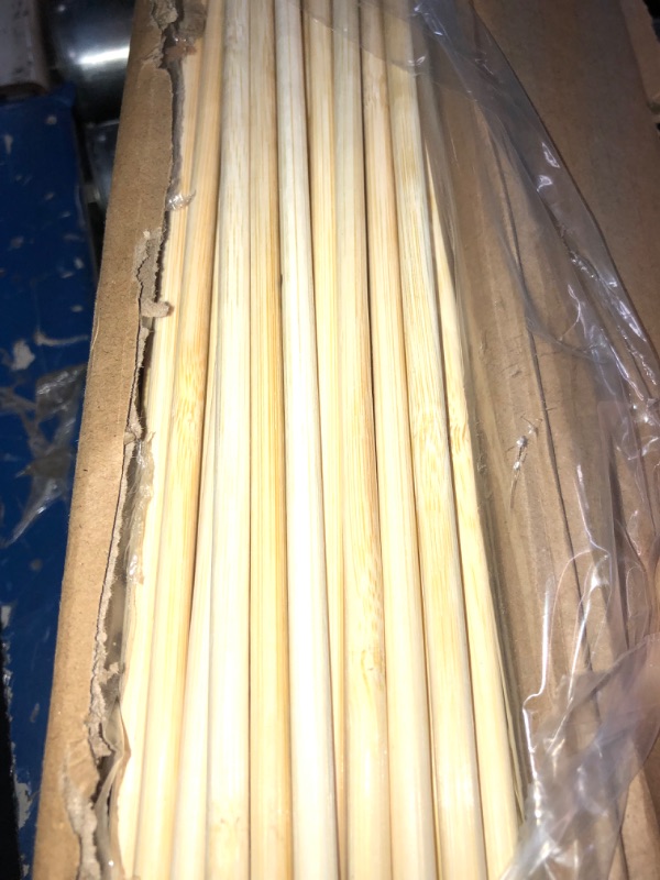 Photo 2 of HOPELF 30" Natural Bamboo Skewers Sticks for Marshmallows?S'Mores?BBQ?Kabob?Grilling?Barbecue?Roasting?Camping.More Size Choices 6"/8"/10"/12"/14"/36"(100 PCS