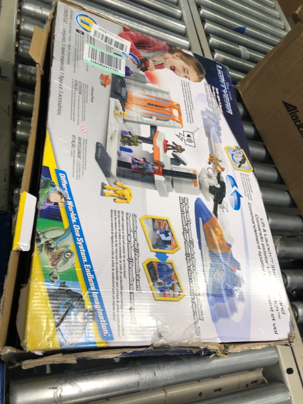 Photo 1 of Fisher-Price Disney and Pixar Lightyear Playset, Imaginext Lift & Launch Star Command with Buzz Lightyear Figure, Lights & Sounds for Ages 3-8 Years
