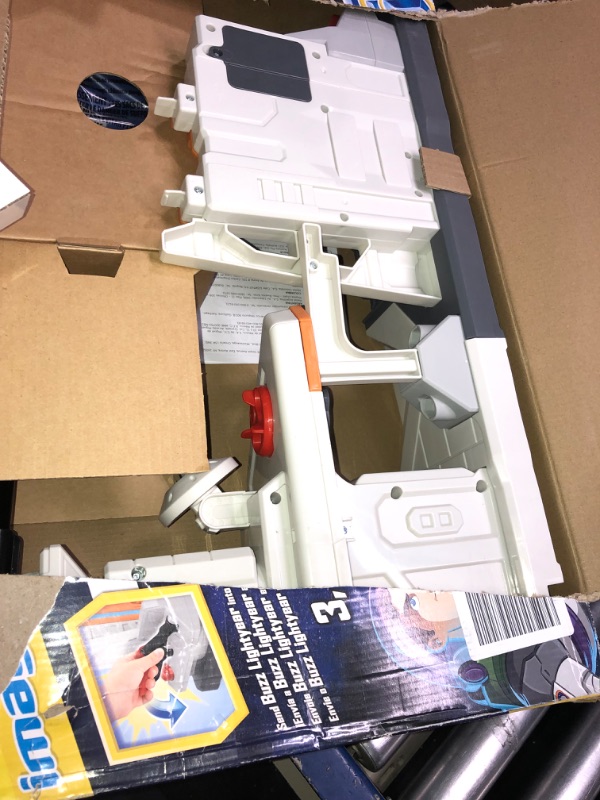 Photo 1 of Fisher-Price Disney and Pixar Lightyear Playset, Imaginext Lift & Launch Star Command with Buzz Lightyear Figure, Lights & Sounds for Ages 3-8 Years