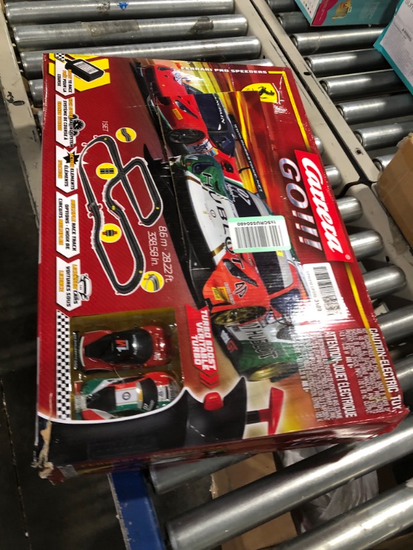 Photo 2 of Carrera GO!!! Electric Powered Slot Car Racing Kids Toy Race Track Set 1:43 Scale, Ferrari Pro Speeders