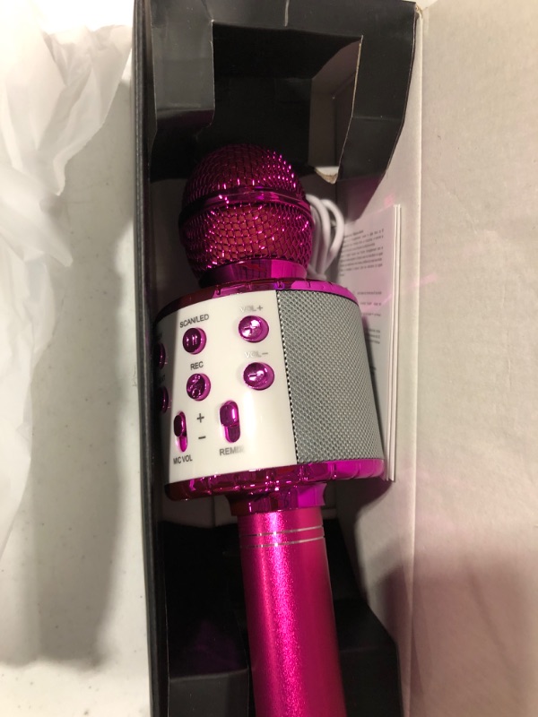 Photo 3 of 4 Year Old Girl Birthday Gifts,Girl Toys Microphone for Kids,Girls Toys Age 6-8,Gifts for 5 Year Old Girls,7 Year Old Girl Birthday Gifts,9 10 Year Old Girl Birthday Gifts for Teenage Girls 01-Pink