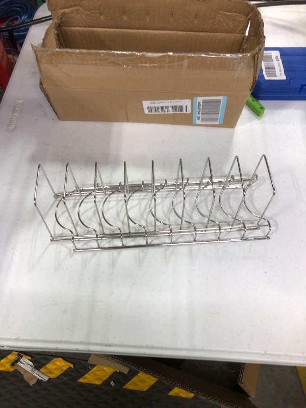 Photo 1 of **USED** Kitchen Dish Rack,Pot Lid Holder Organizer,Pot and Pan Organizer for Cabinet,Cutting Board Holder,Bakeware Cooling Racks,Reusable Containers?Stainless Steels?