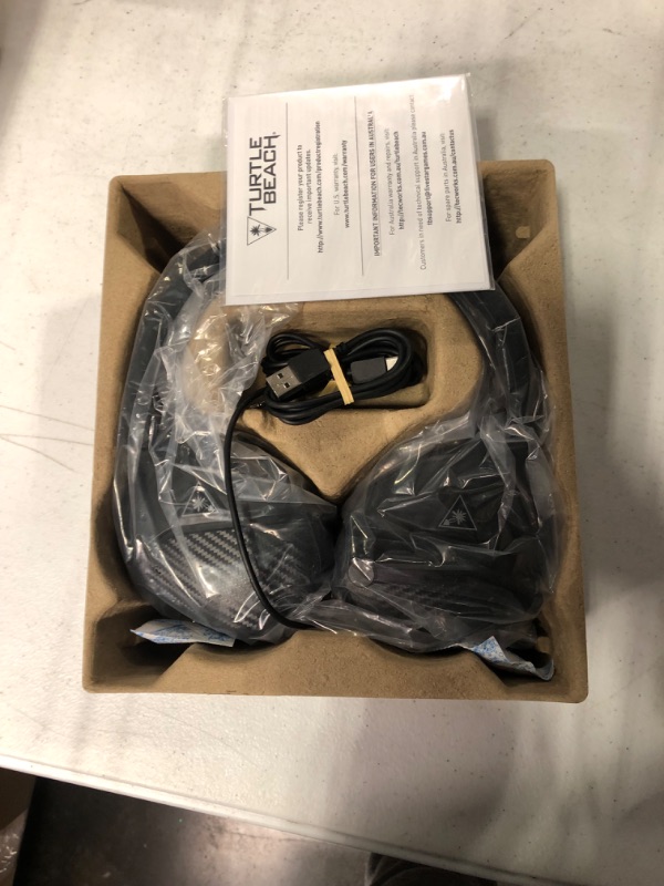 Photo 3 of **NEW OPEN BOX**
Turtle Beach Recon 200 Gen 2 Powered Gaming Headset for Xbox Series X, Series S & One, PlayStation 5, PS4, Nintendo Switch, Mobile, & PC with 3.5mm connection - Black Gen 2 Black