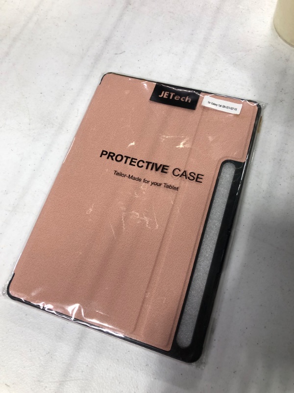 Photo 3 of *** FACTORY SEALED***
JETech Case for Samsung Galaxy Tab S8 Plus 2022 / S7 FE 2021 / S7 Plus 2020 12.4-Inch with S Pen Holder, Slim Folio Stand Protective Tablet Cover, Multi-Angle Viewing (Rose Gold)
