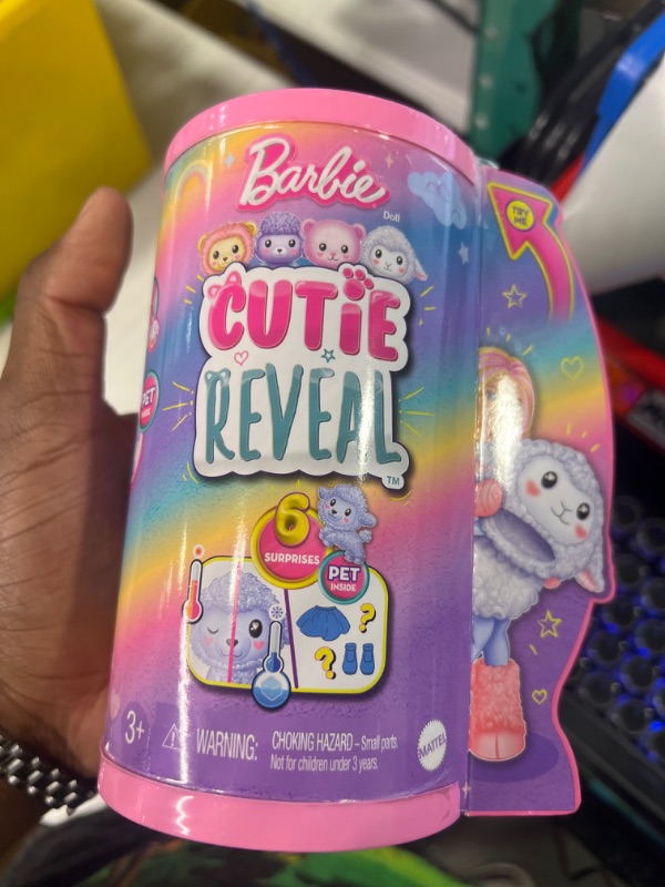 Photo 1 of Barbie Chelsea Cutie Reveal Cozy Cute Tees Series Lamb Doll