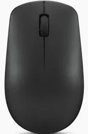 Photo 1 of Lenovo 300 Wireless Mouse – Computer Mouse for PC, Laptop with Windows – Ambidextrous Design – 2.4 GHz Nano USB Receiver – 12 Month Battery Life Black ** not exact photo**