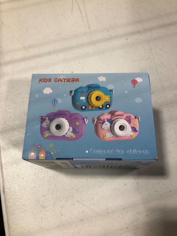 Photo 2 of Kids Camera Toddler Toys for Girls Boys, YEEHAO 32MP Dual Lens Digital Camera for 3 4 5 6 7 8 9 Year Old Girl Christmas Birthday Gifts, 1080P Selfie Video Camera for Kids with 32GB SD Card, Purple