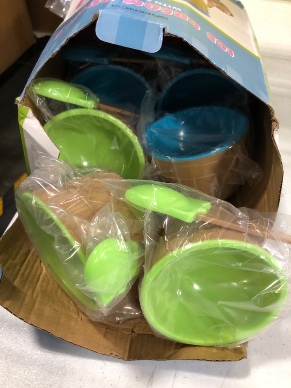Photo 1 of Children's ice cream bowls with spoons