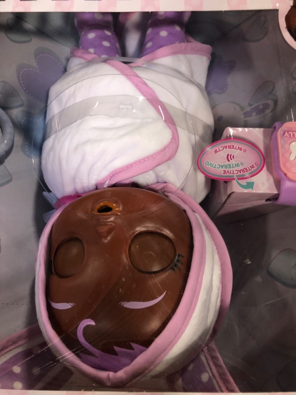 Photo 3 of Cry Babies Newborn Molly - Interactive Baby Doll with 20+ Baby Sounds, Girls & Kids Age 18M and Up
