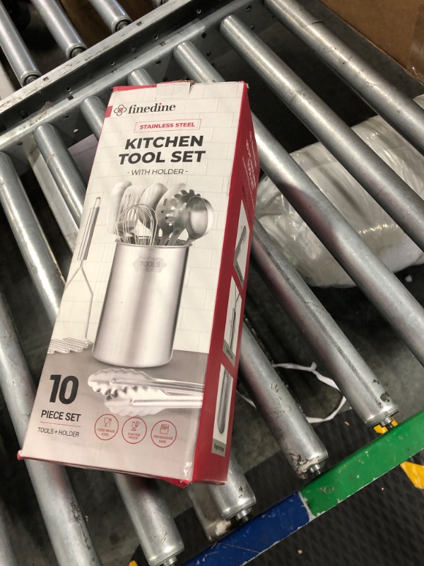 Photo 2 of 10-Piece Stainless Steel Kitchen Utensil Set