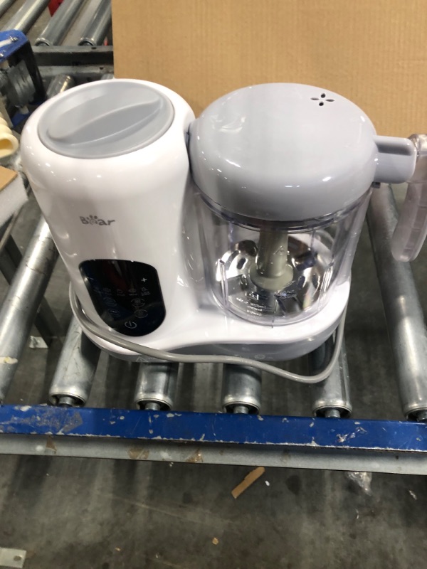 Photo 1 of BEAR 2024 Baby Food Maker | One Step Baby Food Processor Steamer Puree Blender | Auto Cooking & Grinding | Baby Food Puree Maker with Self Cleans | Touch Screen Control, White
