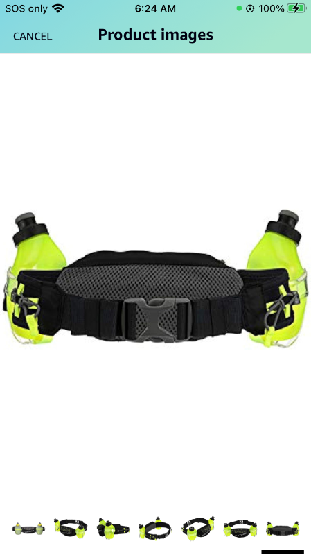 Photo 1 of  Running Belt Trail Mix Plus - Adjustable Running Belt – TrailMix I . Fits Most iPhones (One Size, Black. NOT EXACTLY AS PICTURE, BUT SIMILER )