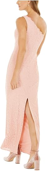 Photo 1 of  Women's Matelasse Column Gown Blush Multi