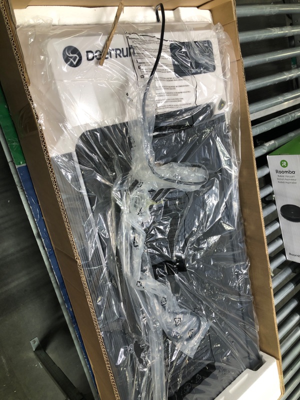 Photo 1 of DeerRun Walking Pad, Under Desk Treadmill, Walking Pad Treadmill Under Desk, Mini Treadmill in LED Display Bright white