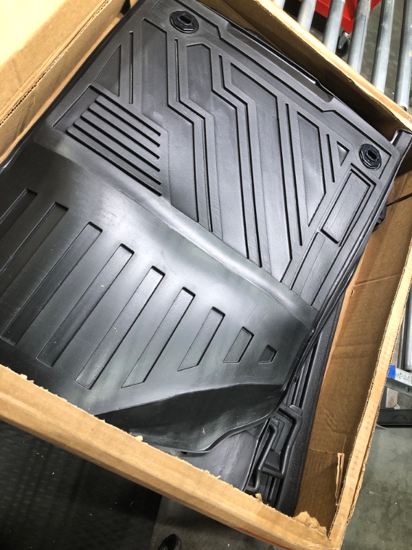 Photo 1 of for 2021 2022 2023 Toyota Sienna Floor Mats & Cargo Mats (W/ Spare Tire, 7 Seater), for Sienna Floor Liners Trunk Liners, All Weather Waterproof Car Floor Mats for Toyota Sienna 2022 2021 Accessories