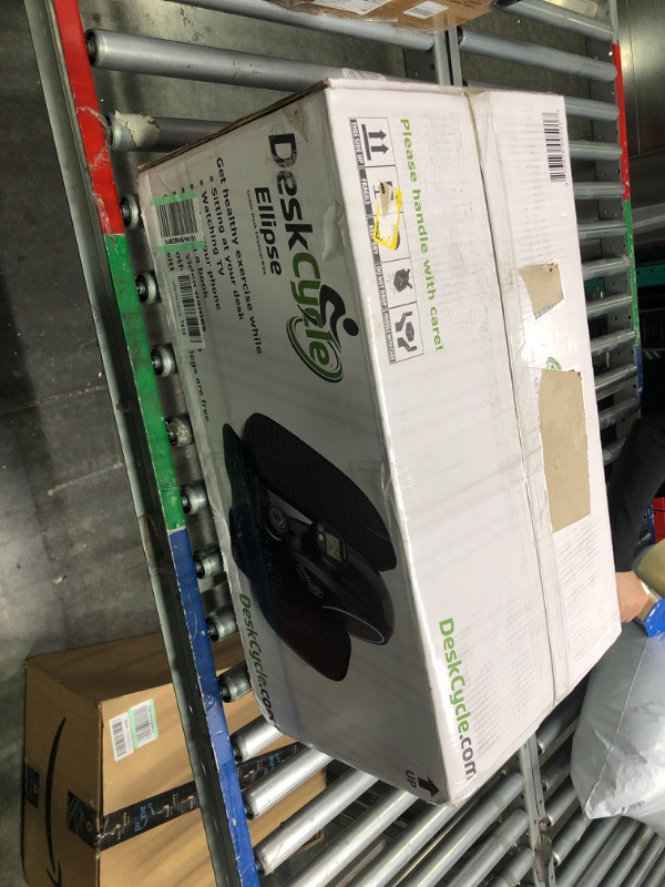 Photo 1 of DeskCycle Ellipse Under Desk Elliptical Machine, Compact Mini Seated Elliptical Desk Exercise Equipment, Desk Cycle Pedal Exerciser, Black