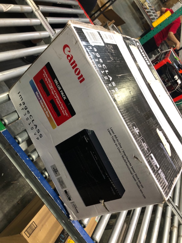 Photo 2 of Canon imageCLASS MF3010 VP Wired Monochrome Laser Printer with Scanner, USB Cable Included, Black