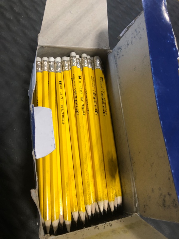 Photo 3 of STAEDTLER, INC. Woodcase Pencil Graphite Lead Yellow Barrel 144/Pack 13247C144A6