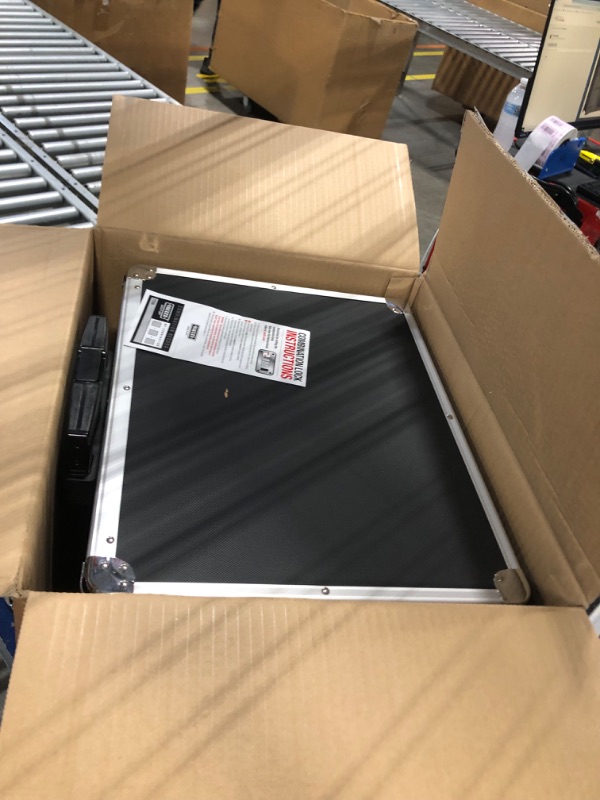 Photo 1 of Vaultz Portable File Box with Handle - 15 x 14 x 17 Inch Letter/Legal Size Mobile Lock Box with Wheels for Filing & Storage - Double Combination Locking Cabinet - Black 14.5" x 17.5" x 15.5" Black