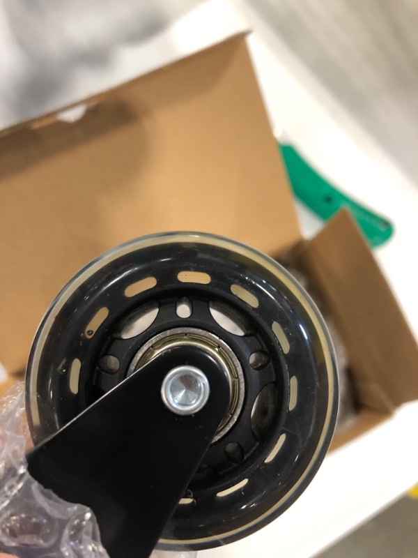 Photo 1 of 5 Packs 2.5 in Office Chair Wheels with M10 Threaded Screw Stem