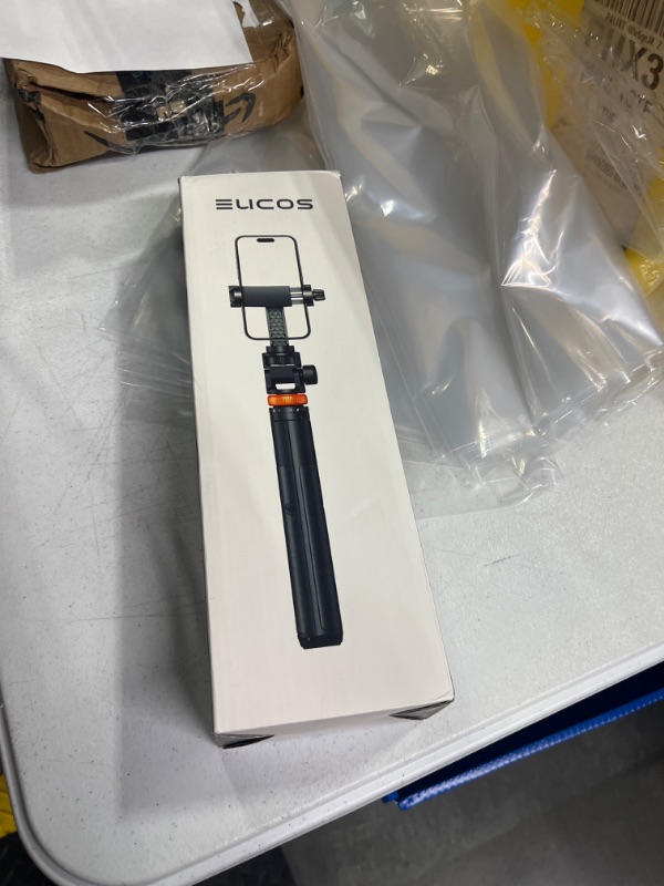 Photo 1 of 62" Phone Tripod, EUCOS Selfie Stick Tripod with Remote, Upgraded iPhone Tripod Stand & Travel Tripod, Solidest Cell Phone Tripod Compatible with iPhone 14/13/12 Pro Max/Samsung/GoPro/DJI