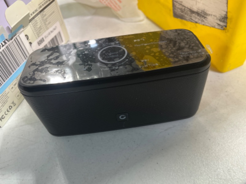 Photo 1 of DOSS SoundBox Touch Wireless Bluetooth Speaker with 12W HD Sound and Bass, IPX5 Waterproof, 20H Playtime, Touch Control, Handsfree, Speaker for Office, Home, Outdoor, Travel