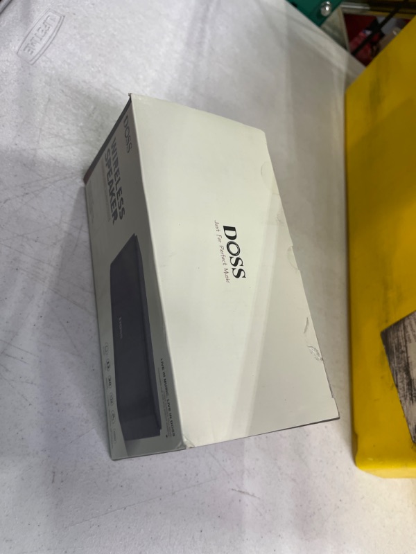 Photo 1 of DOSS SoundBox Touch Wireless Bluetooth Speaker with 12W HD Sound and Bass, IPX5 Waterproof, 20H Playtime, Touch Control, Handsfree, Speaker for Office, Home, Outdoor, Travel