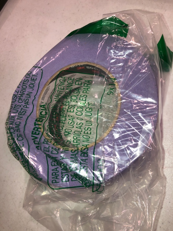 Photo 2 of 3M 501+ High Temperature Masking Tape, Purple, 1.89 in x 2.15 in – Strong Holding Power for Automotive, Specialty Vehicle and Industrial Markets 48 mm x 55m