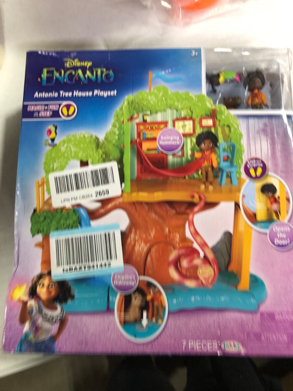 Photo 2 of Disney Encanto Antonio's Tree House Playset with Antonio Doll Figure & Animal Friends