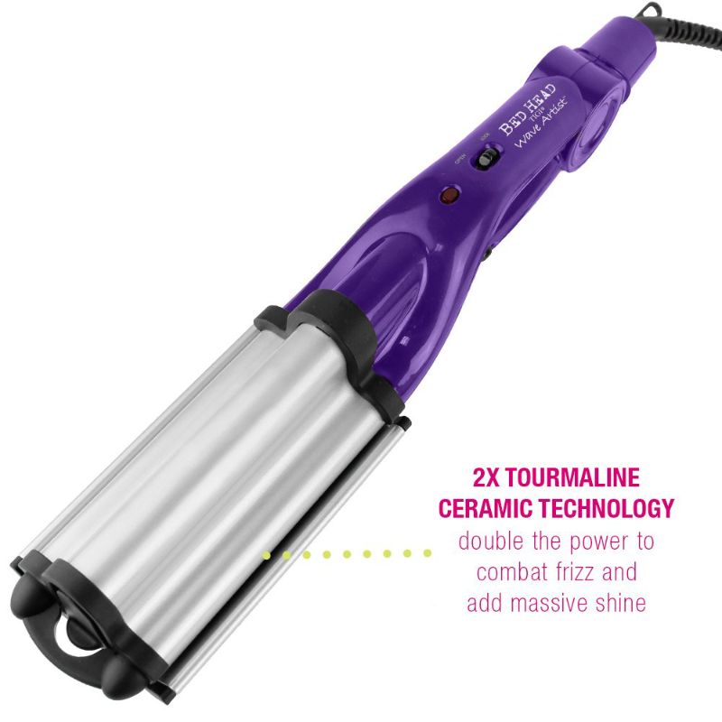 Photo 1 of Bed Head Tourmaline Wave Artist Deep Waver | Combat Frizz and Add Massive Shine for Beachy Waves, (Purple