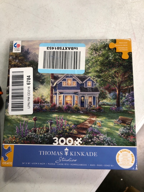 Photo 1 of Ceaco - Thomas Kinkade - Inspirations - Springtime Memories - 300 Piece Jigsaw Puzzle