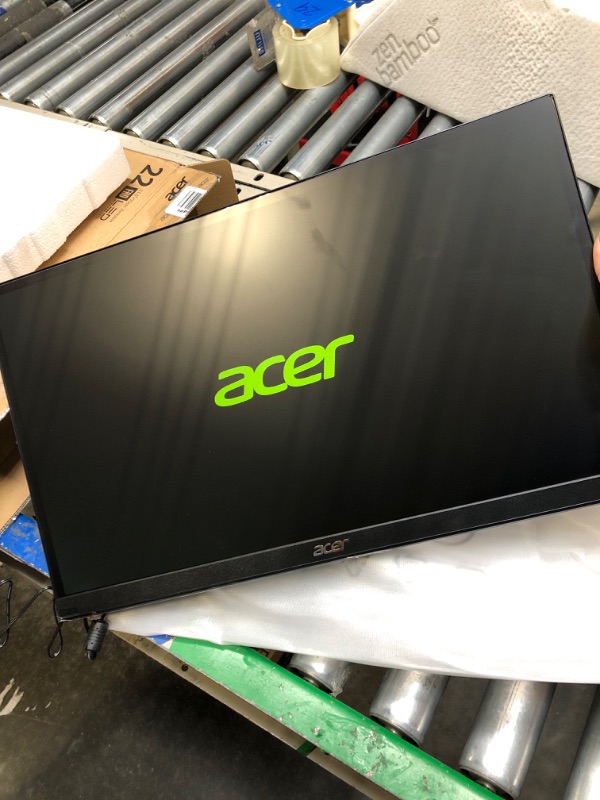 Photo 5 of Acer 22 Inch Full HD (1920 x 1080) IPS Ultra-Thin Zero Frame Computer Monitor (HDMI & VGA Port), SB220Q bi