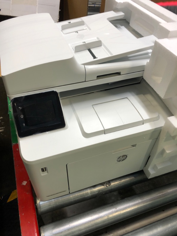 Photo 4 of HP LaserJet Pro MFP M227fdw Wireless Monochrome All-in-One Printer with built-in Ethernet & 2-sided printing, works with Alexa (G3Q75A) White