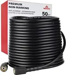 Photo 1 of black hose yamatic high pressure washer hose 1/4 inch 