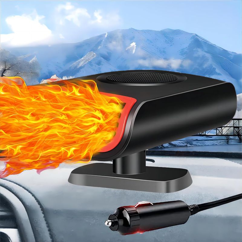 Photo 1 of Car Heater - Portable Car Heater, 12V 150W Car Heater That Plugs into Cigarette Lighter, Car Heater Windshield Defroster Demister
