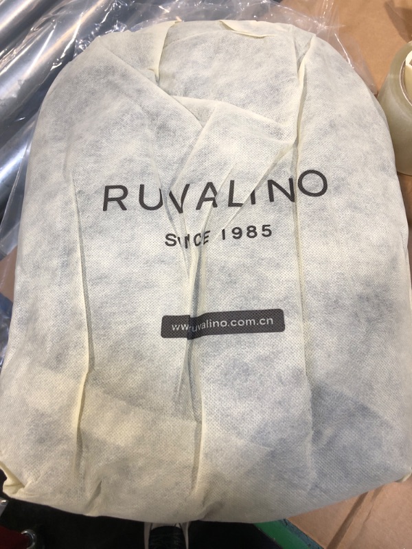 Photo 1 of Diaper Bag Backpack, RUVALINO Multifunction Travel Back Pack Maternity Baby Changing Bags, Large Capacity, Waterproof and Stylish, Gray