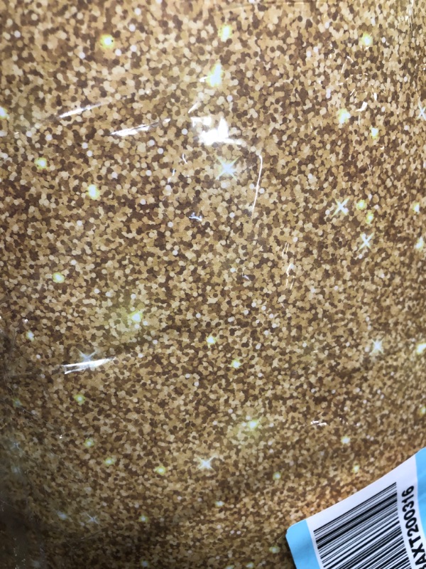 Photo 4 of 100 Pcs Paper Placemat 13" Disposable Glitter Gold Placement Mats for Dining Table Bulk Paper Round Sparkle Mats Place Decorative Glitter Sequins Table Mats for Wedding Banquet Party (Glitter Gold)